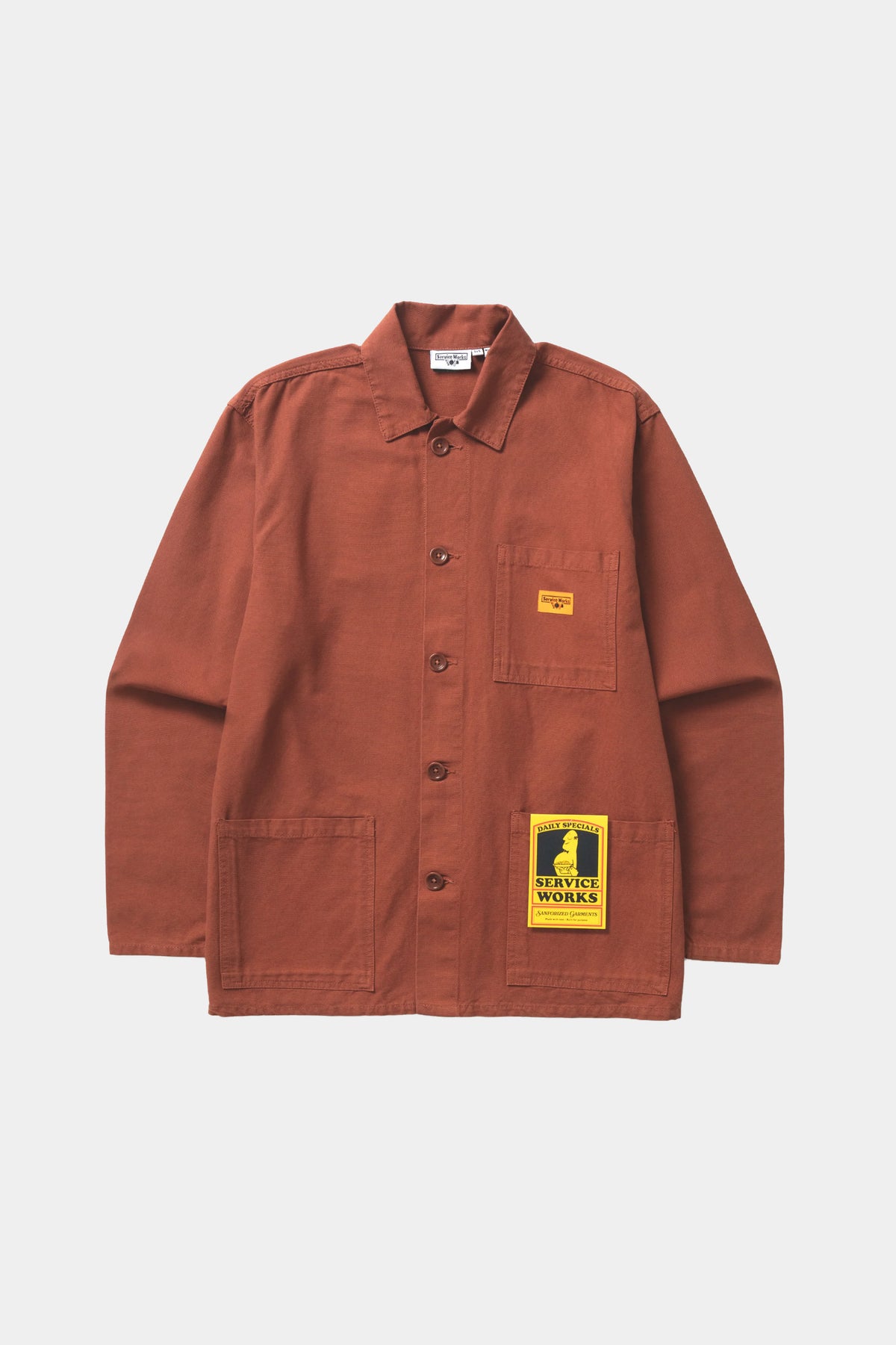 CANVAS CHORE SHIRT - Copper