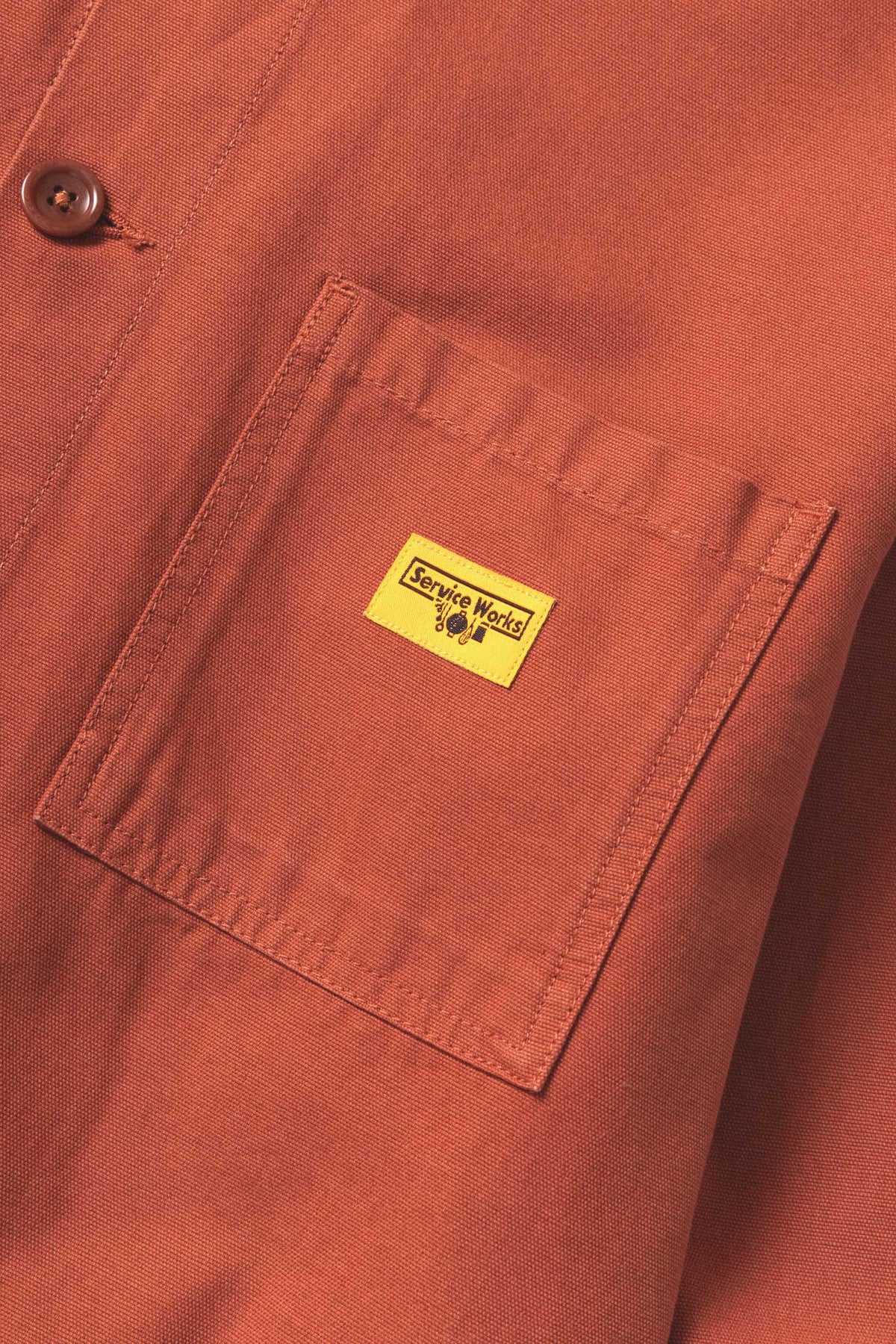CANVAS CHORE SHIRT - Copper