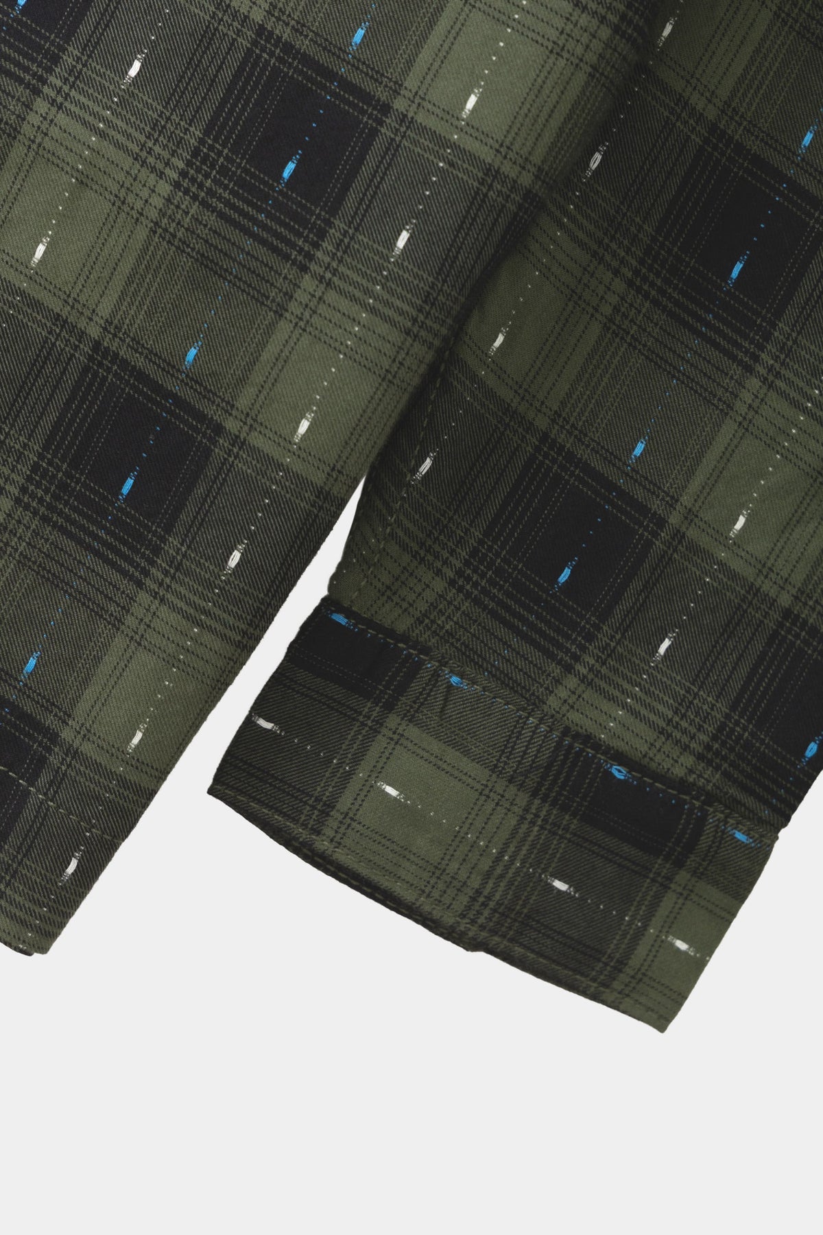 DRAG STITCH RESORT SHIRT - Olive