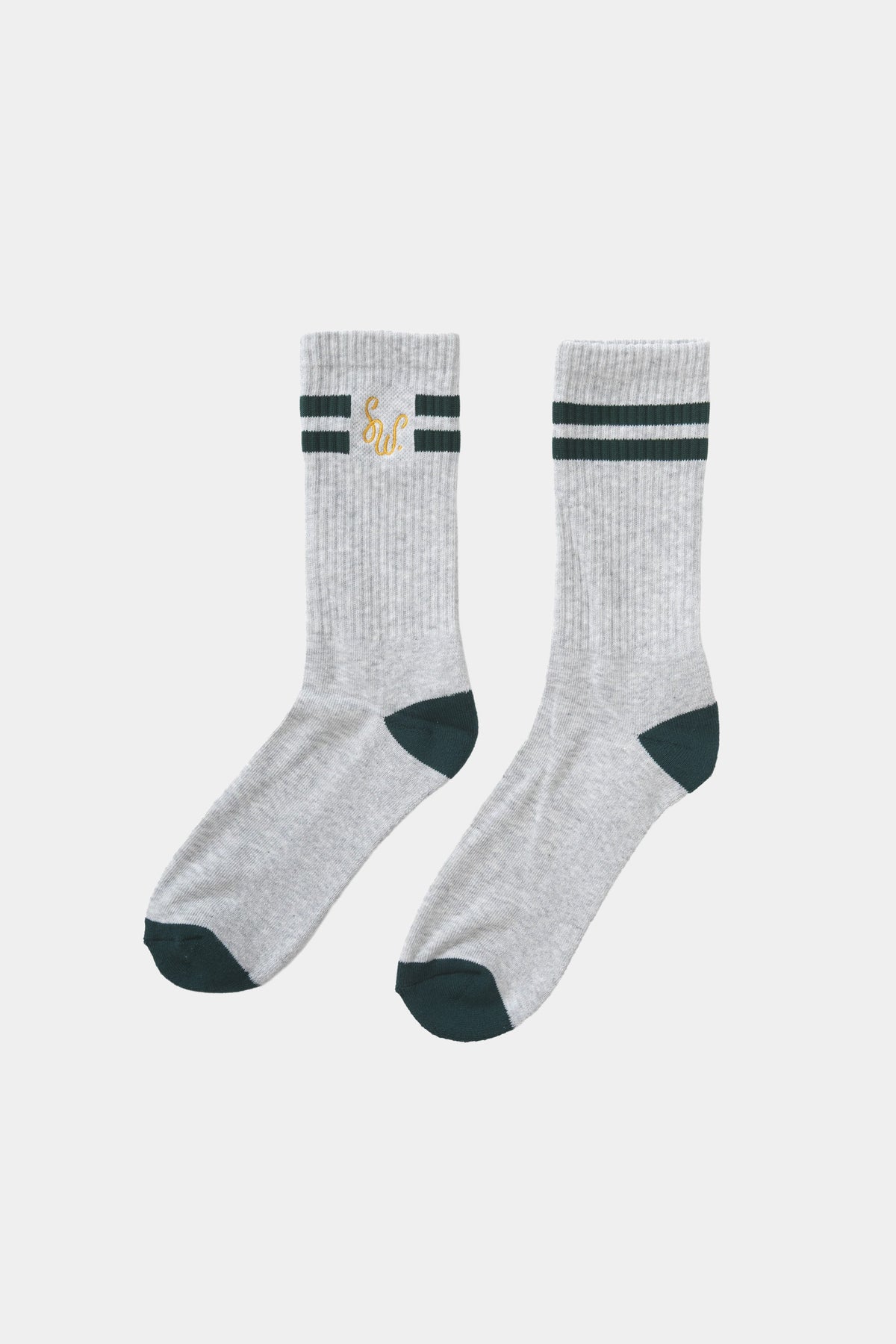 Monogram Socks - Heather