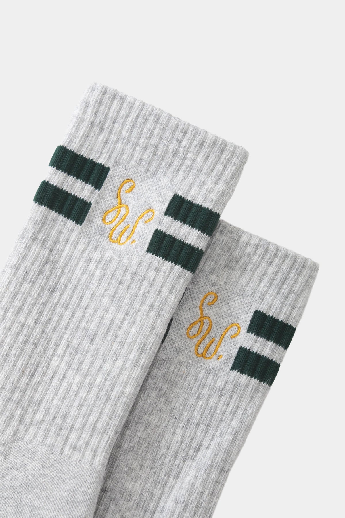 Monogram Socks - Heather