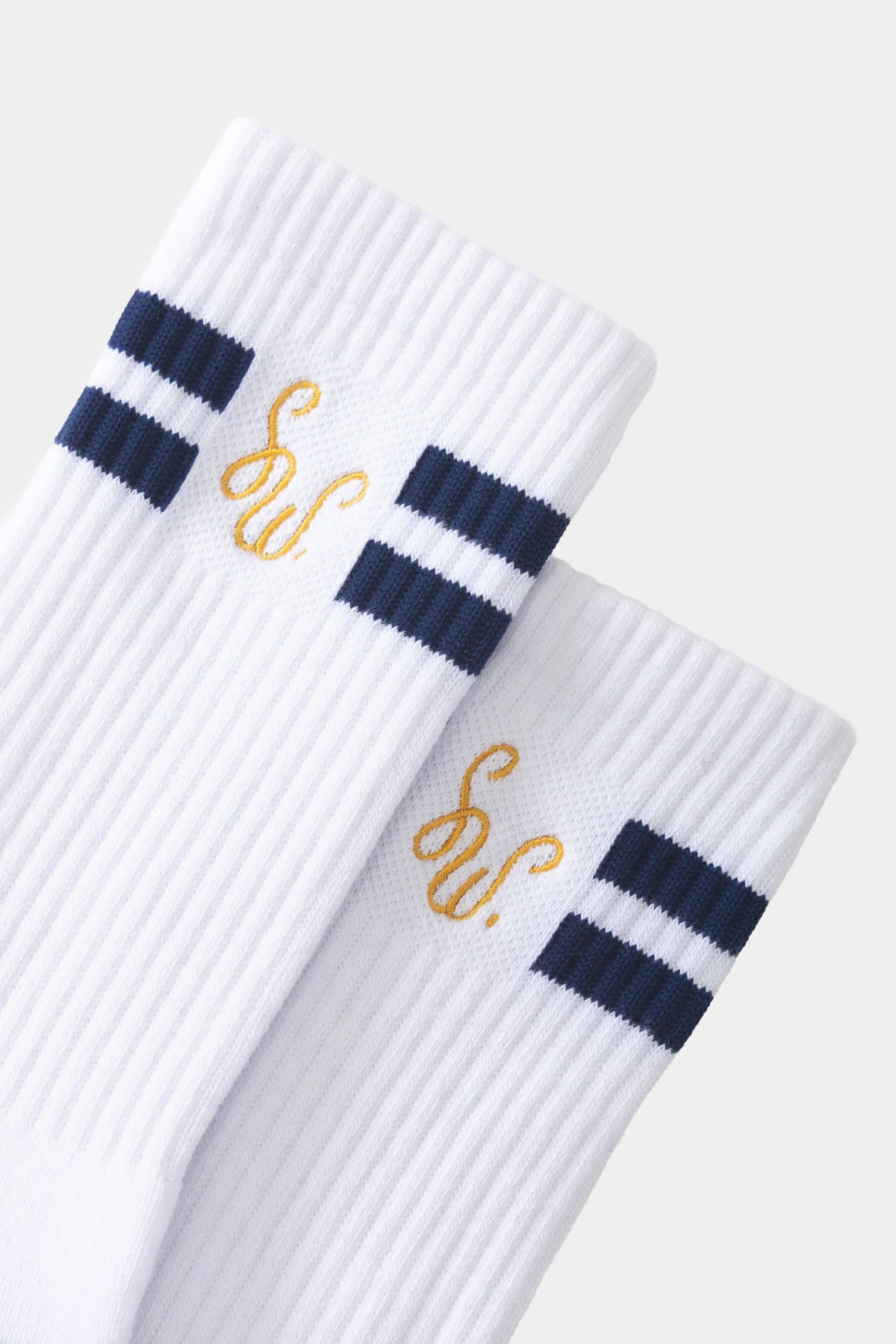 MONOGRAM SOCKS - White