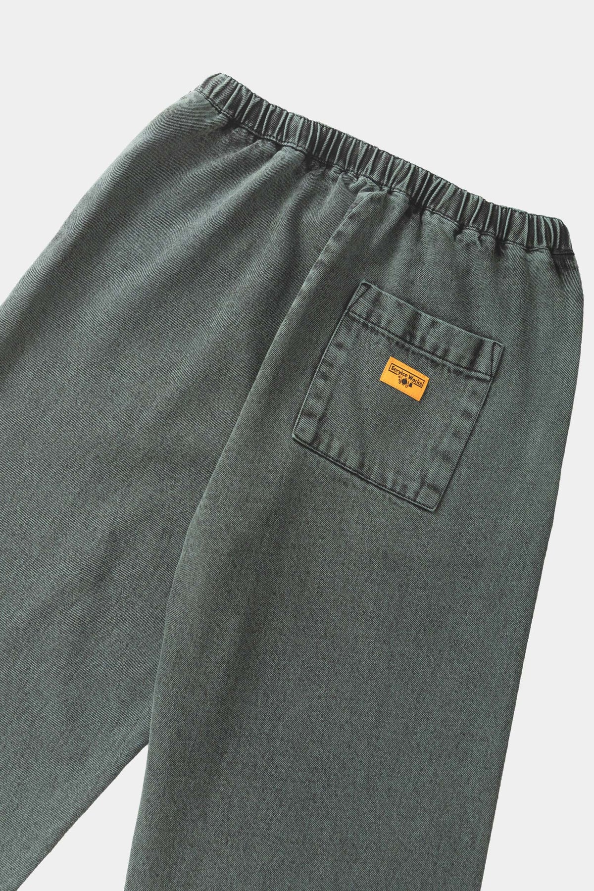 OVER-DYED EASY CHEF PANT - Sage