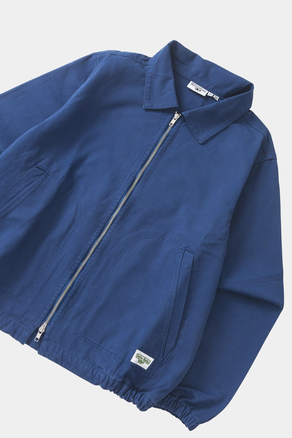 TWILL WORK JACKET - Blue