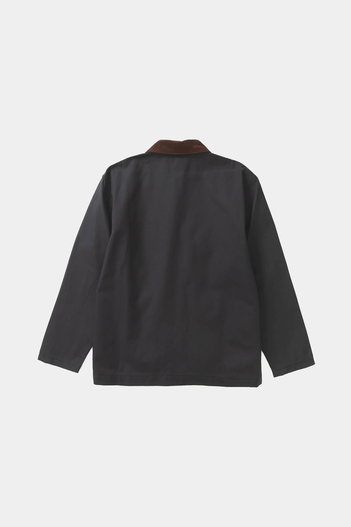 WAXED BARN COAT - Black