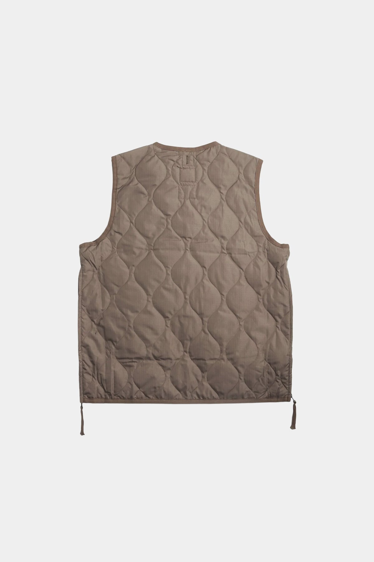 MILITARY ZIP DOWN RS VEST - Dark khaki