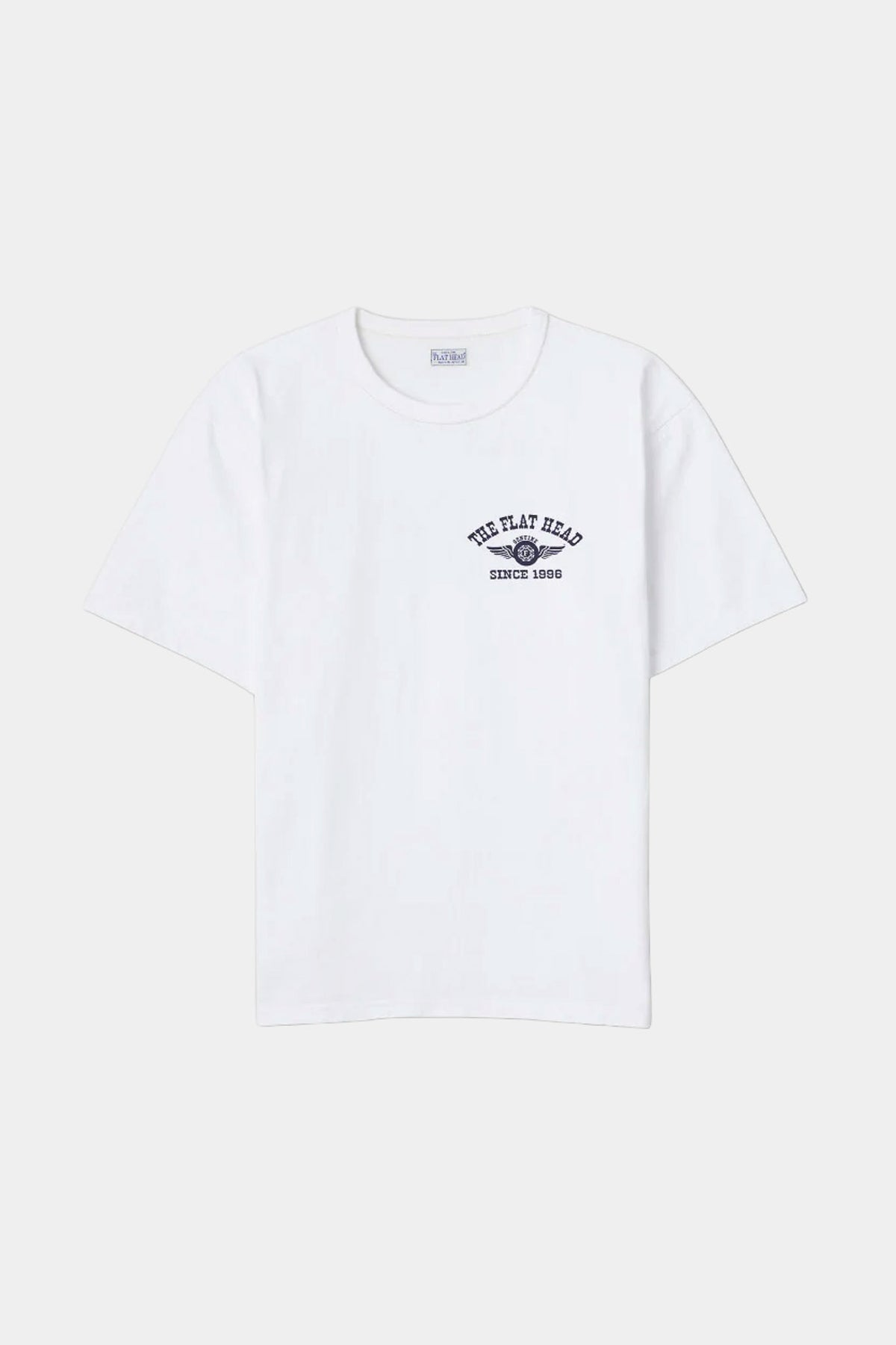 FLYING WHEEL TEE - 9.7oz - White