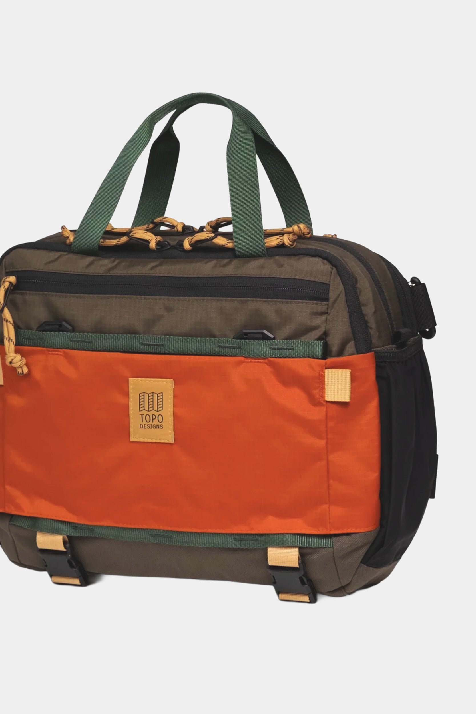MOUNTAIN CROSS BAG -Woodland/Terracotta