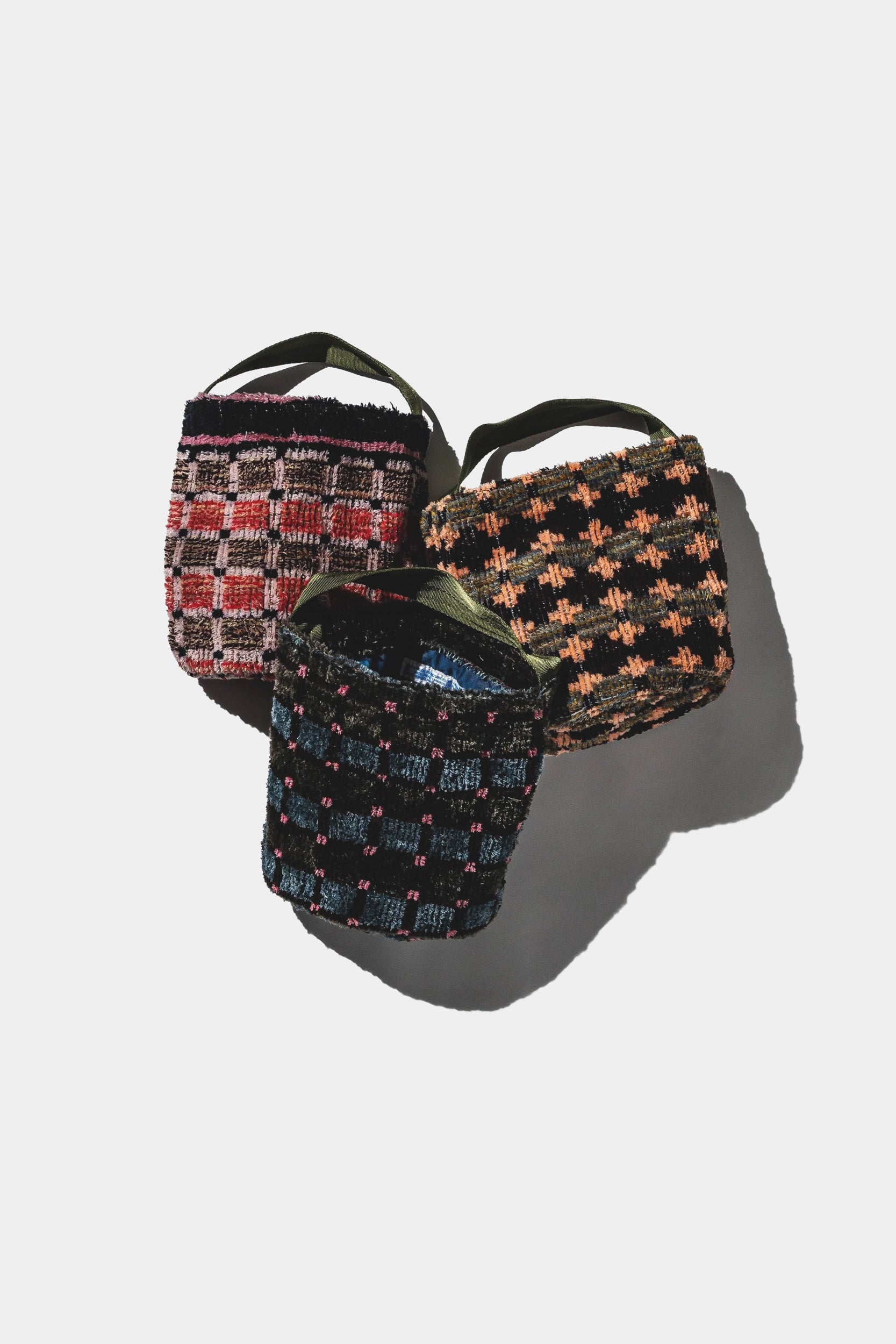 TRUCK SEAT FABRIC BUCKET BAG