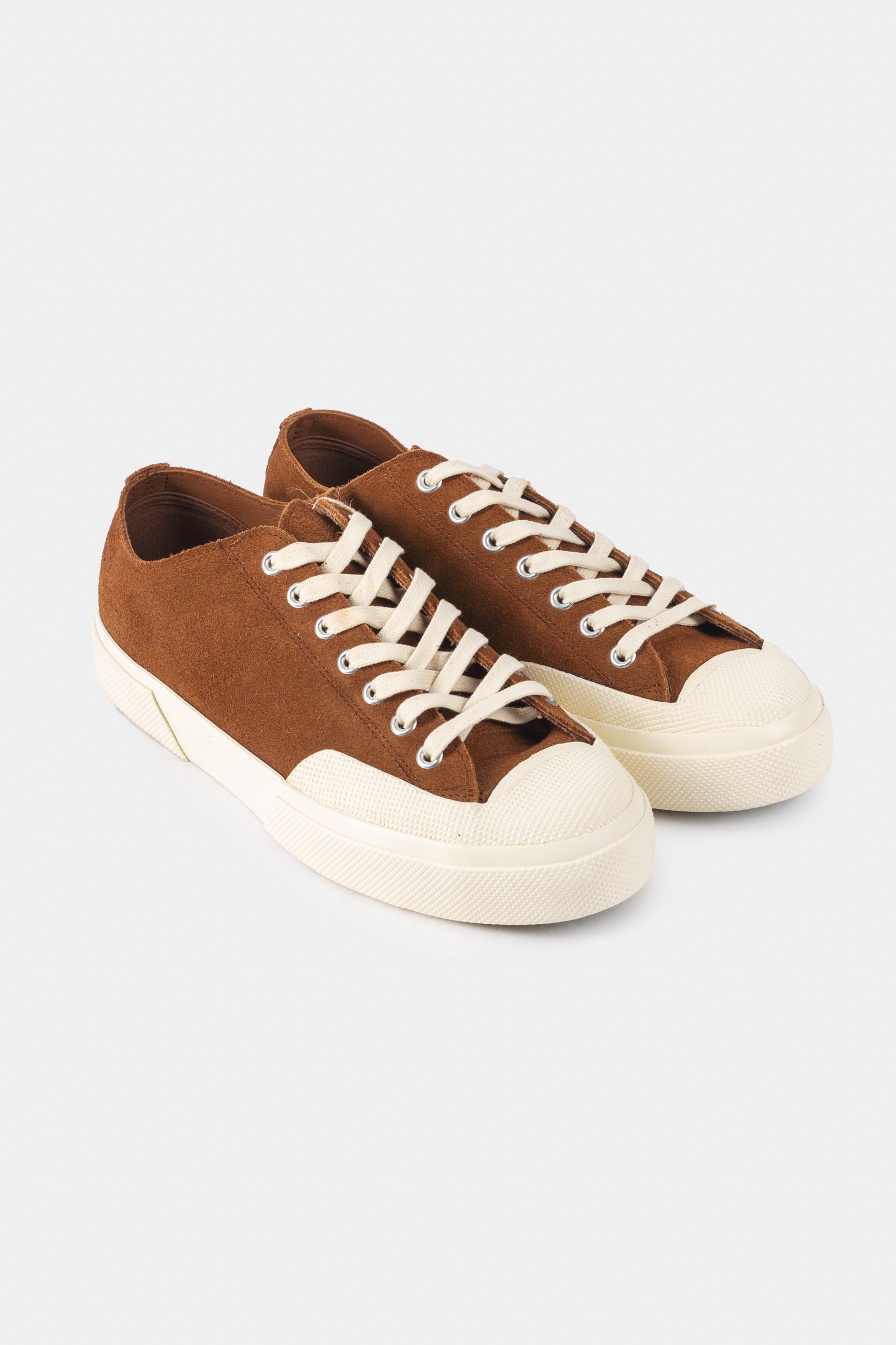 WORKS SUEDE - Brown brique