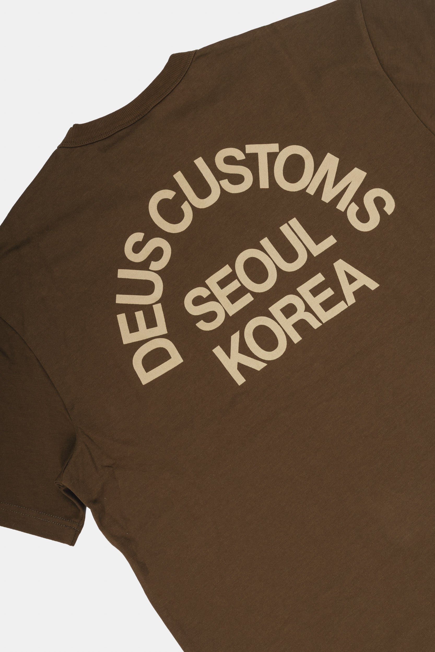 BEAMS TEE - Dark olive