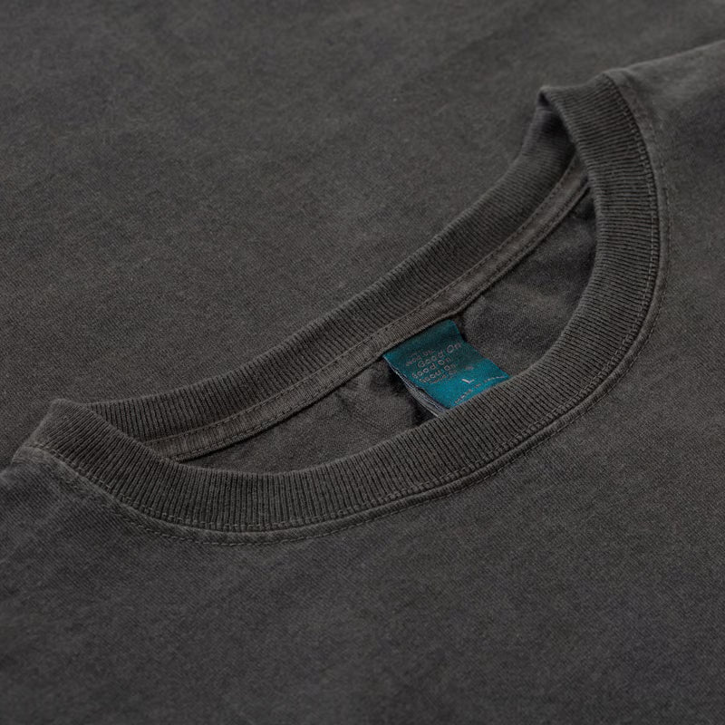 CREW TEE LS - P.Black
