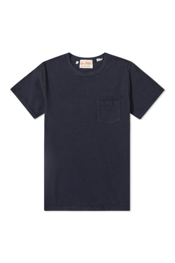 T-shirt avec poche plaquée poitrine Barnabe Pocket Ciment