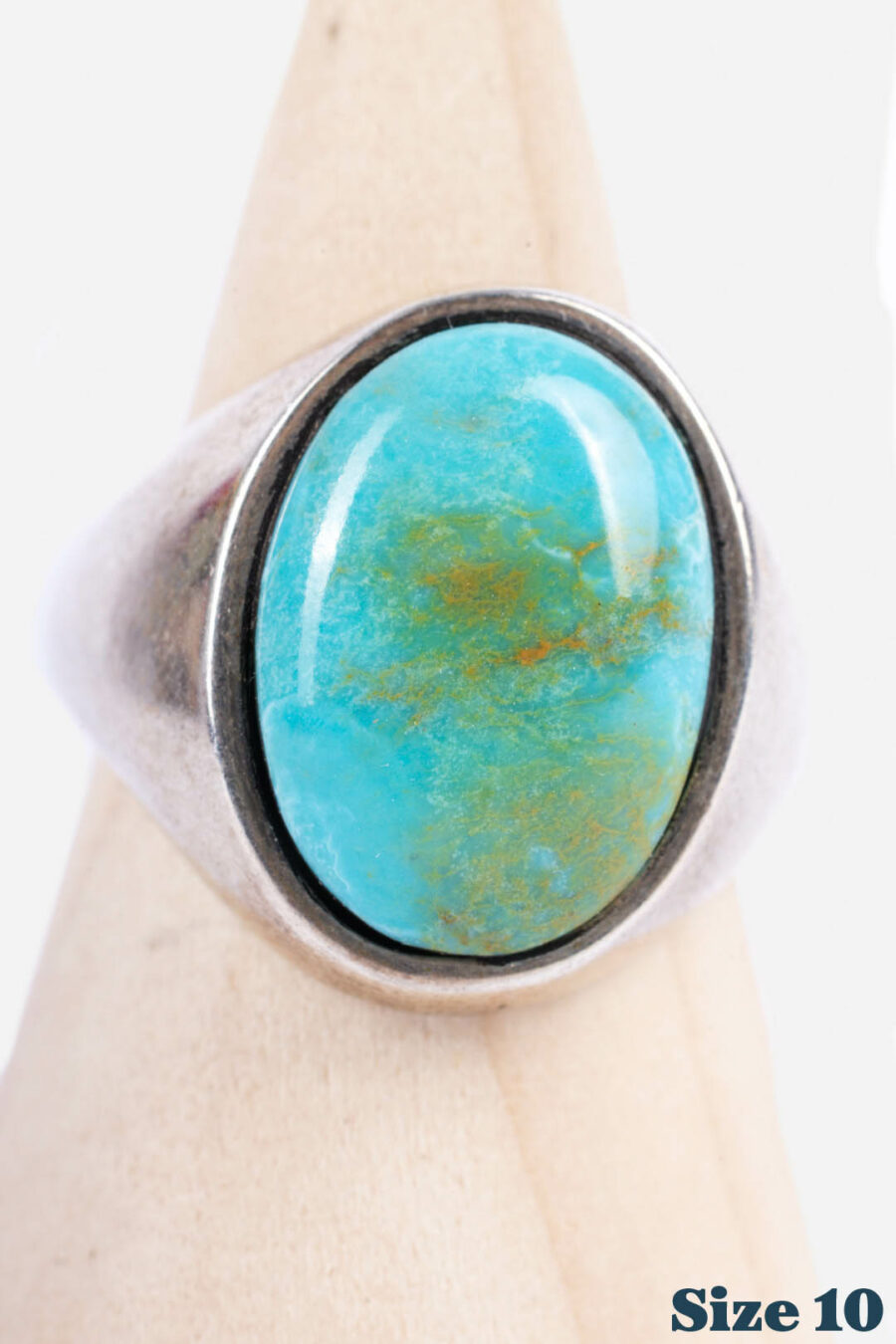LARGE SIGNET STONE RING - Image 8
