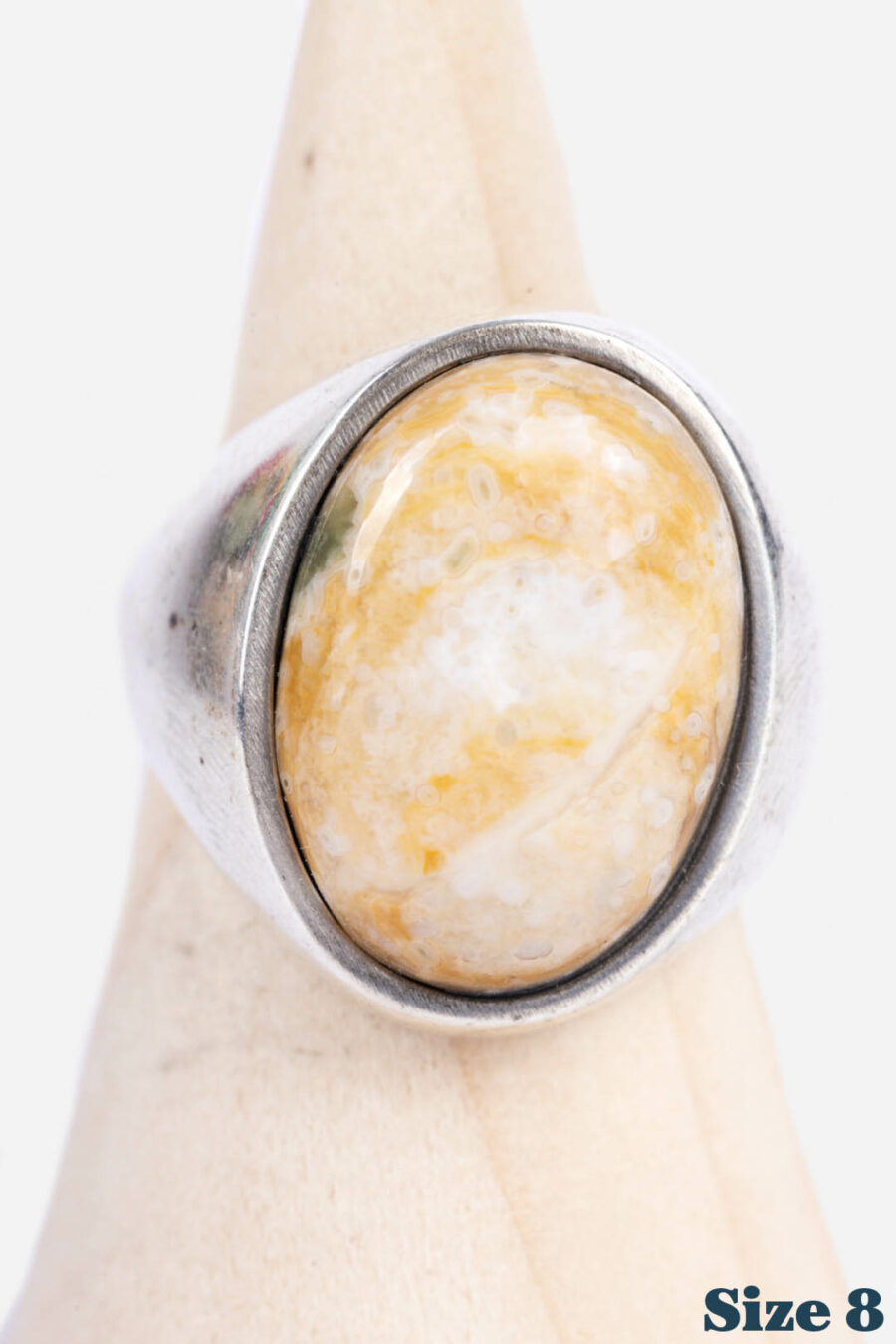 LARGE SIGNET STONE RING - Image 2
