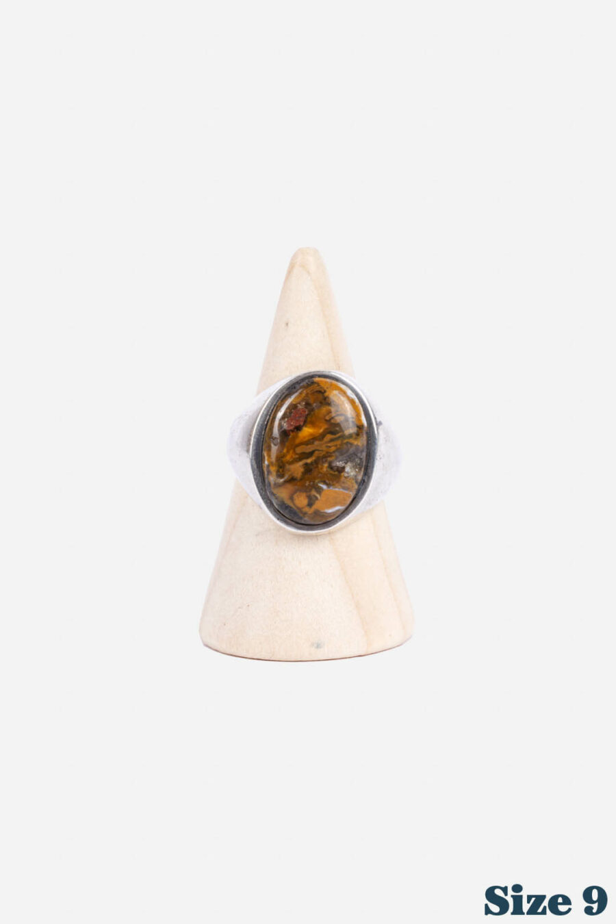 LARGE SIGNET STONE RING - Image 5