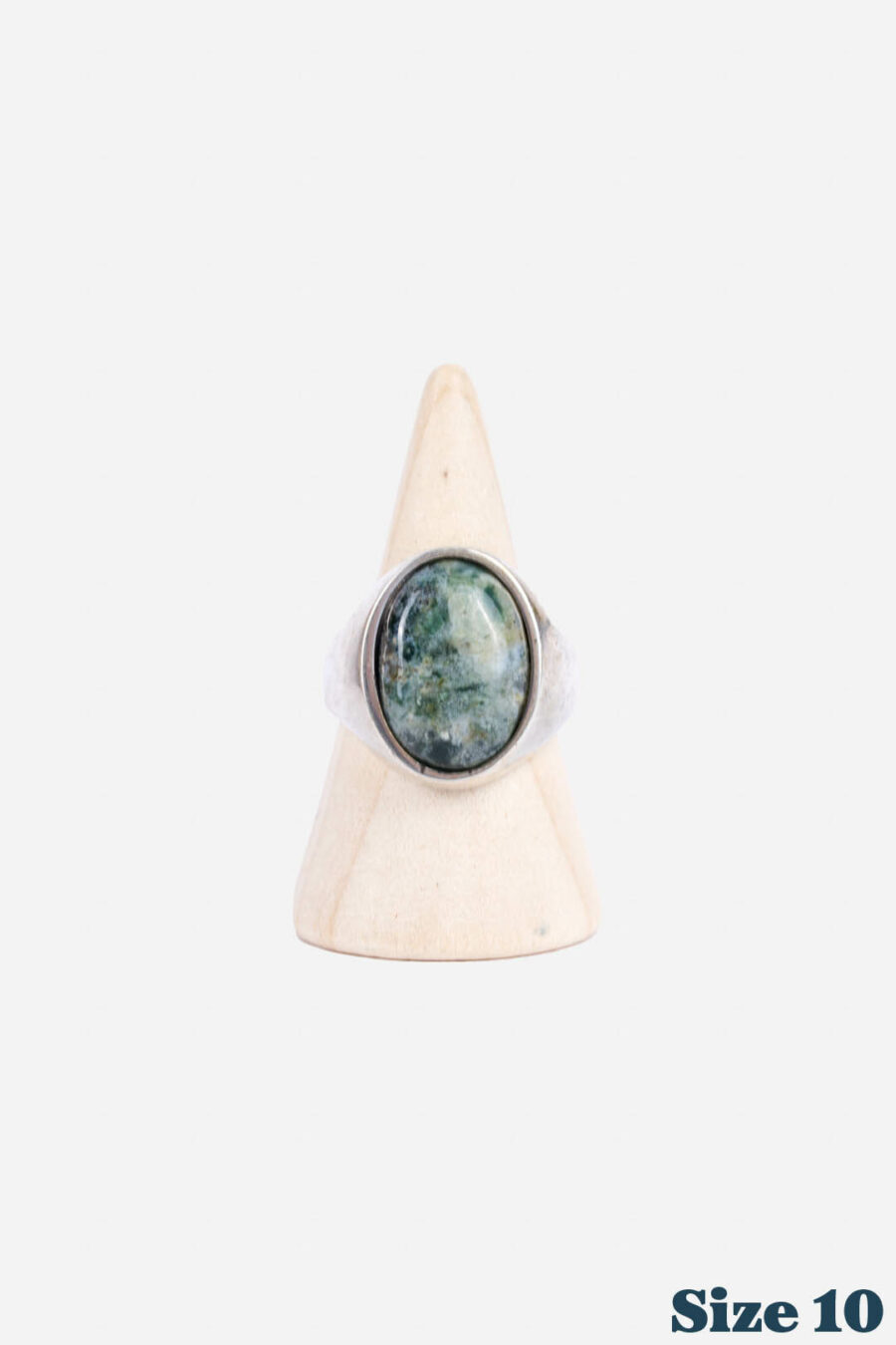 LARGE SIGNET STONE RING - Image 9