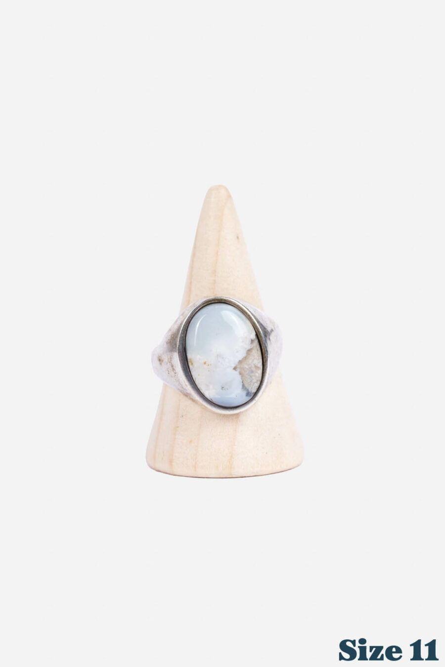 LARGE SIGNET STONE RING - Image 13