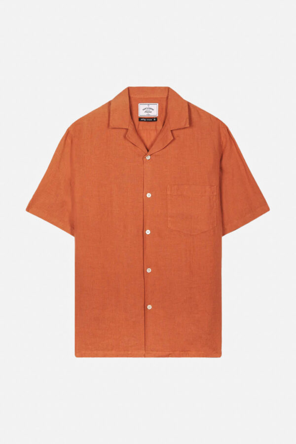 LINEN CAMP COLLAR