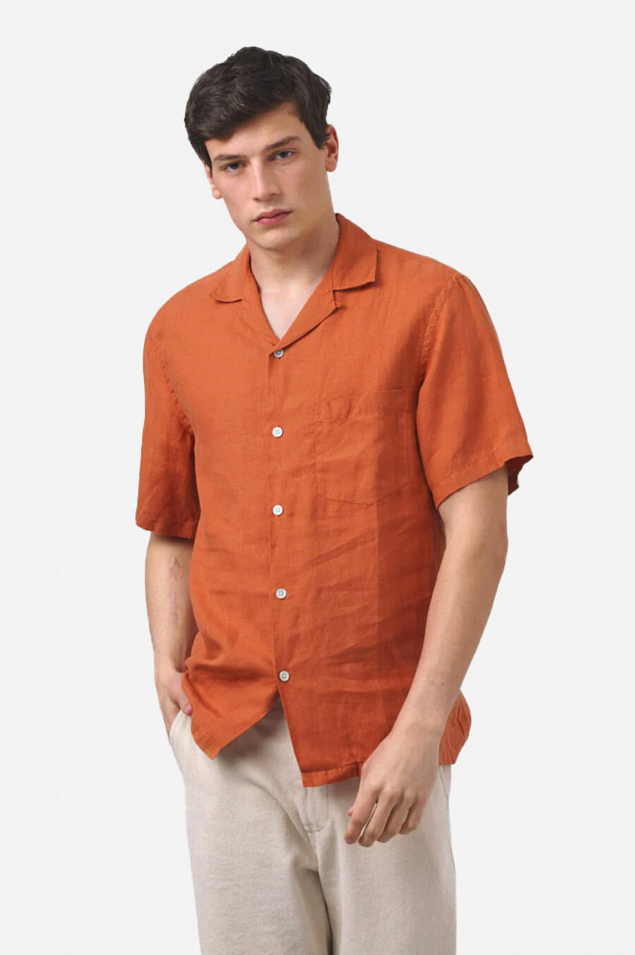LINEN CAMP COLLAR - Image 2