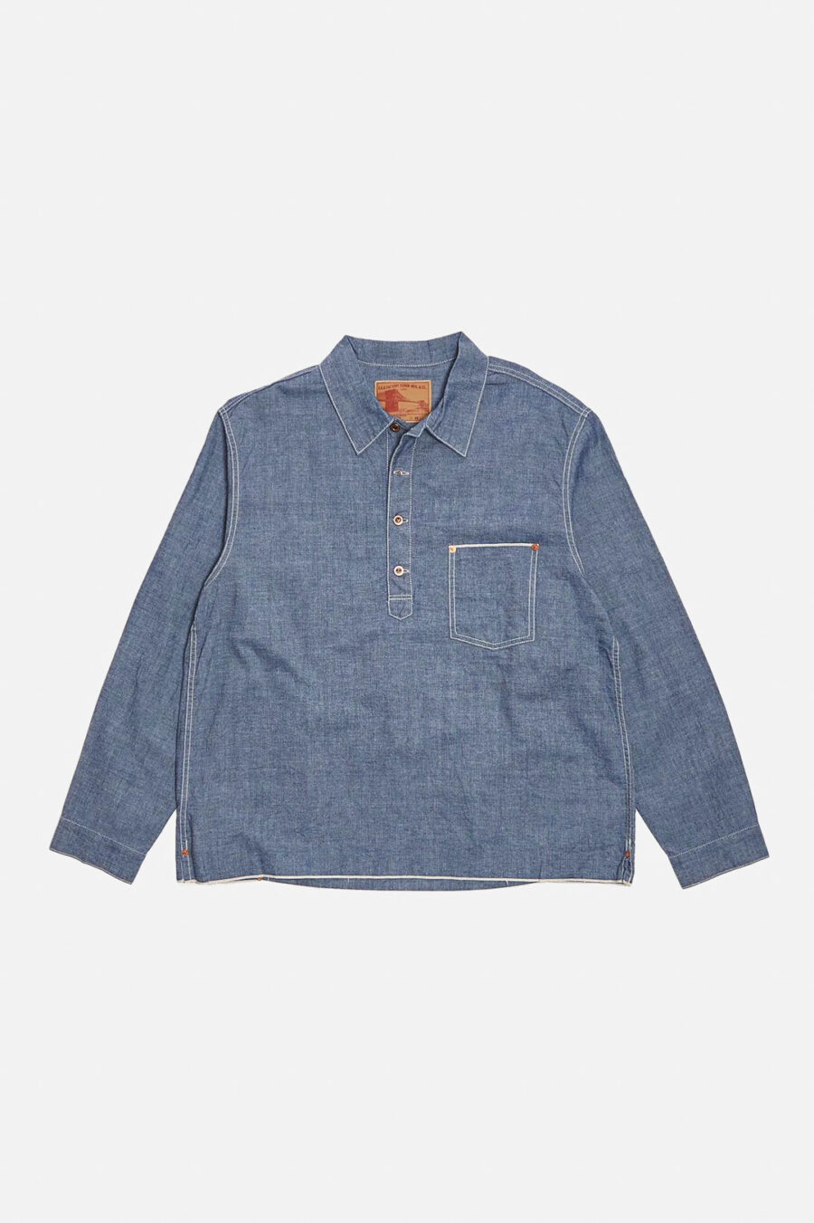 CHAMBRAY PULLOVER