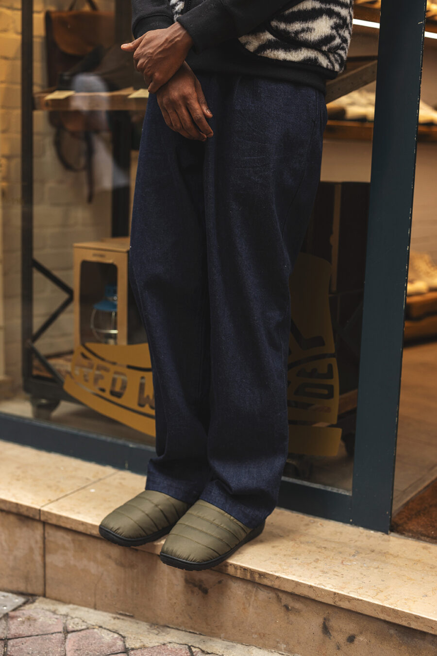 HERRINGBONE TROUSERS - Image 2