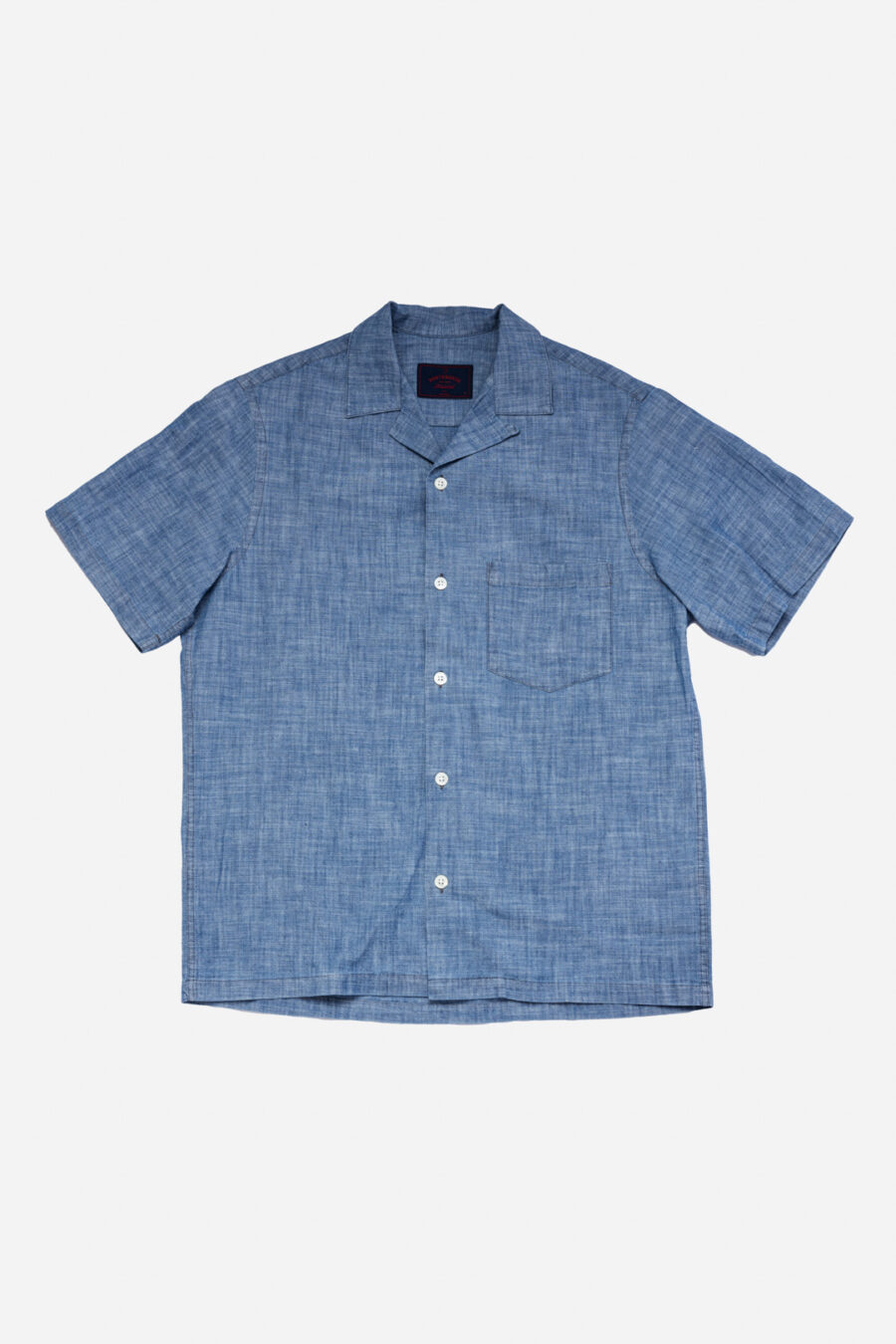 CHAMBRAY CAMP COLLAR