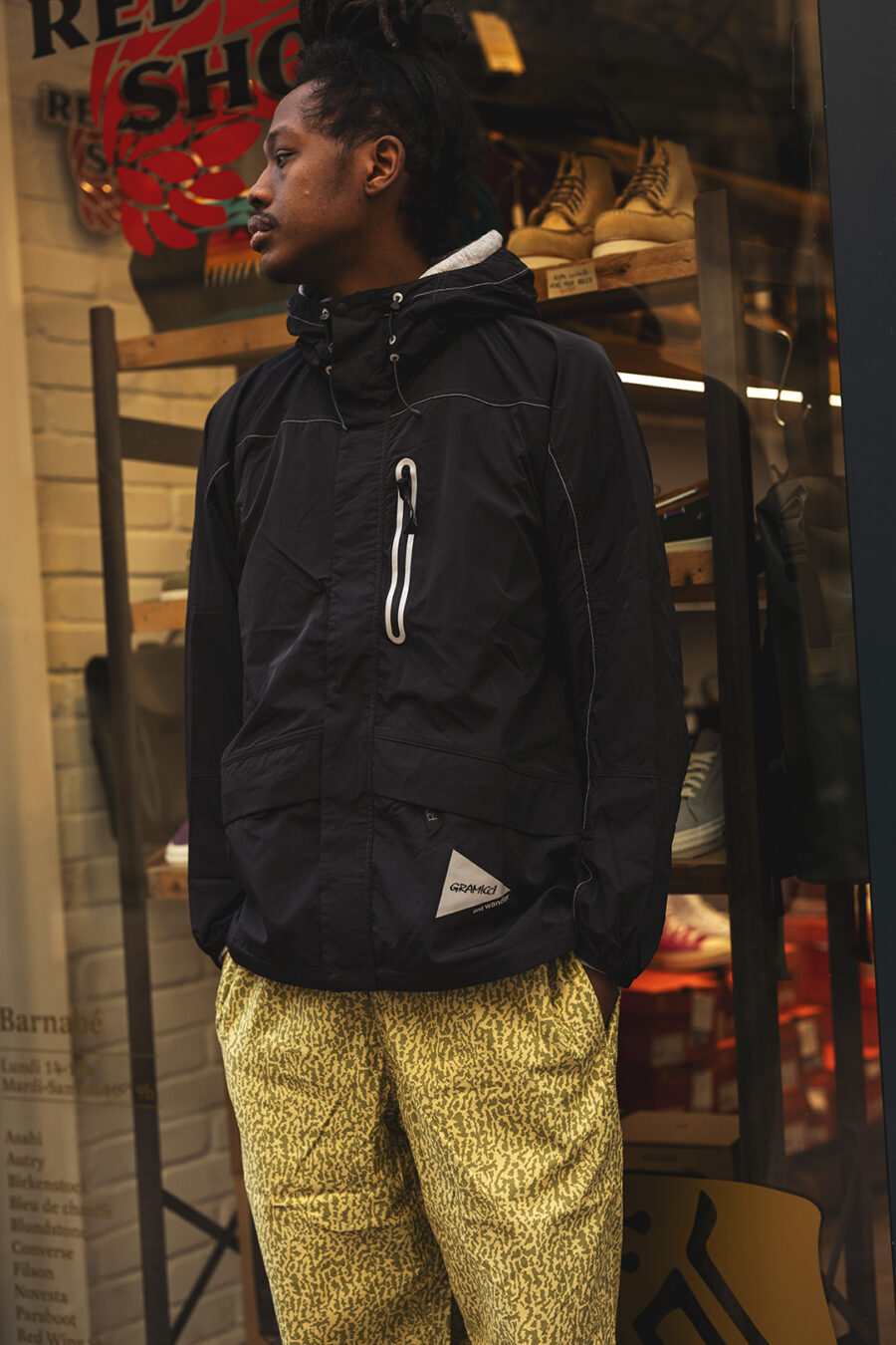 PATCHWORK WIND HOODIE - Image 2