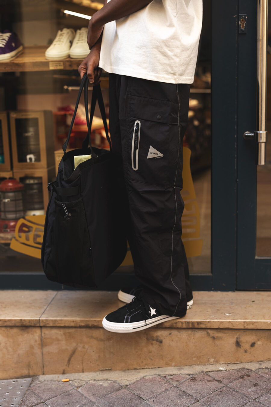 PATCHWORK WIND PANT - Image 2