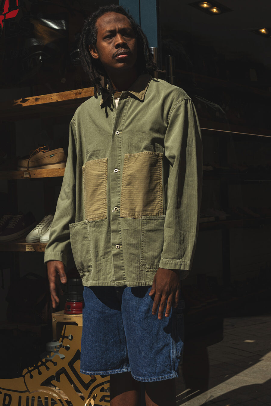 HERRINGBONE UTILITY COVERALL - Image 2