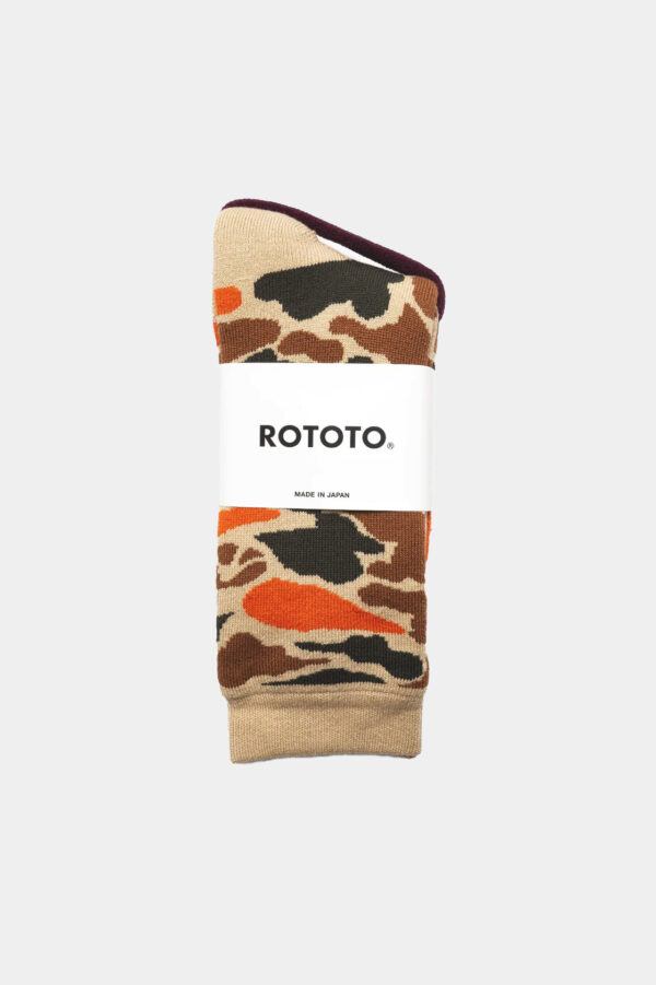 PILE CAMO SOCKS