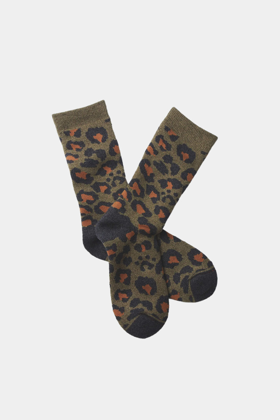 PILE LEOPARD SOCKS - Image 2