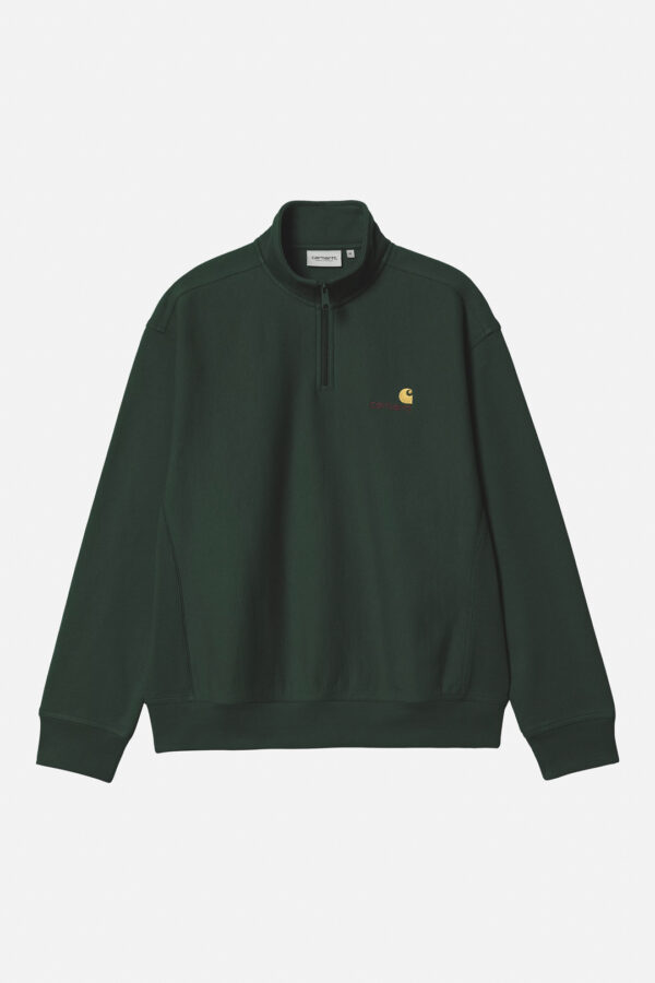 HALF ZIP AMERICAN SCRIPT