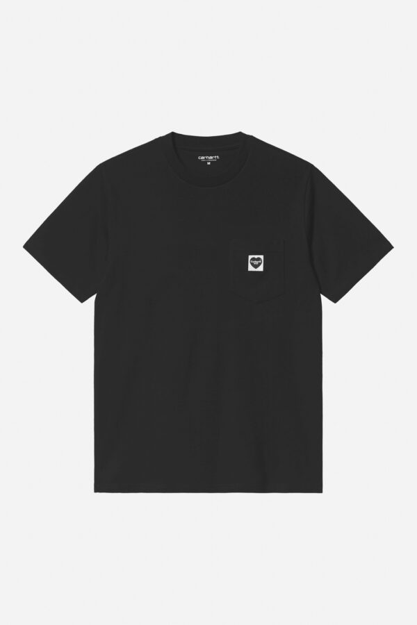 S/S POCKET HEART