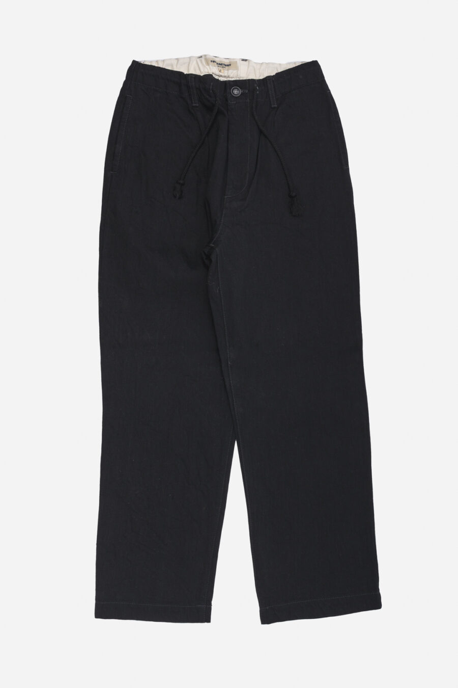 DENIM TRACK PANTS