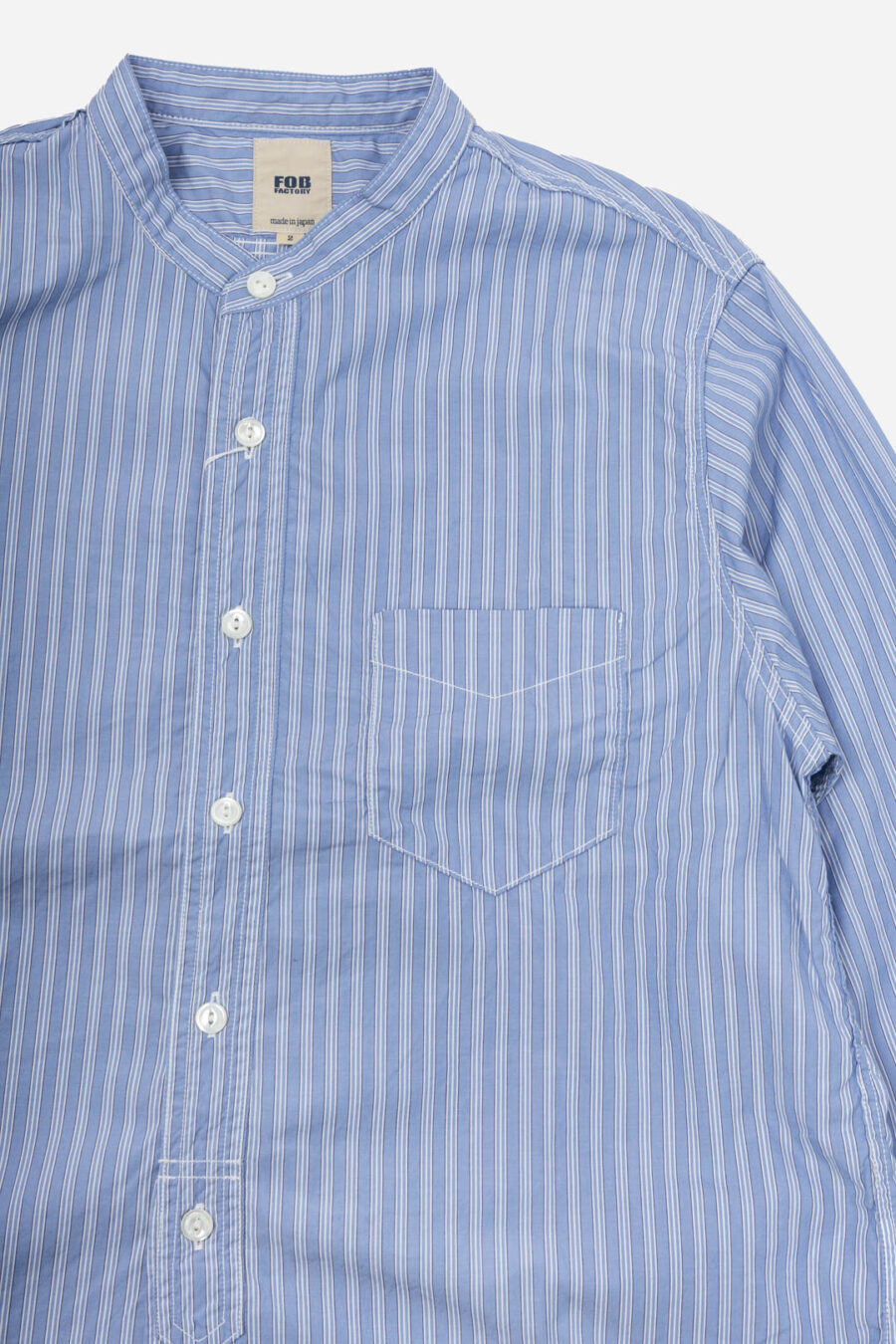 BAND COLLAR SHIRT - Image 2
