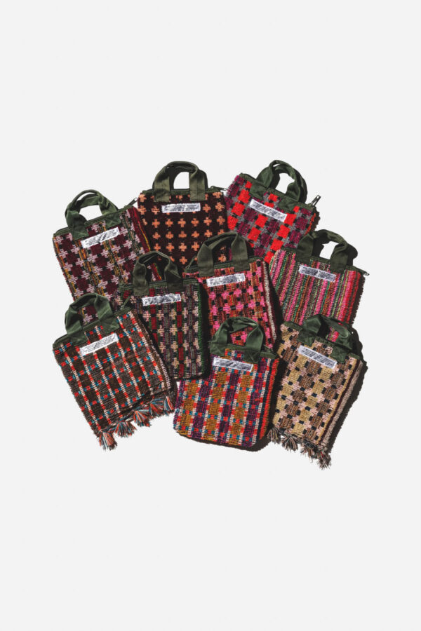 TRUCK SEAT FABRIC TOTE